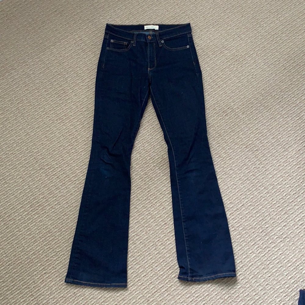 Gap, Baby Boot jeans, mid rise. GUC